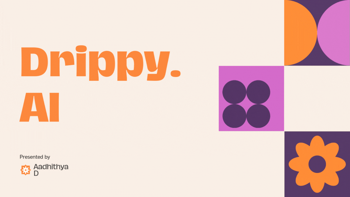 Drippy AI App Preview